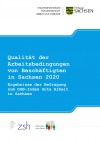 Qualität  der Arbeitsbedingungen von Beschäftigten in Sachsen 2020. Ergebnisse der Befragung zum DGB-Index Gute Arbeit in Sachsen